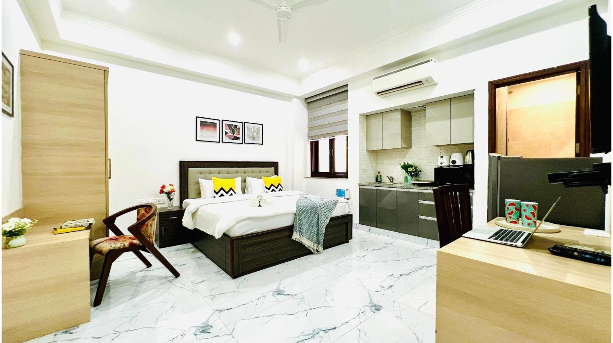 Olive Service Apartments - Golf Course Road Гургаон Экстерьер фото